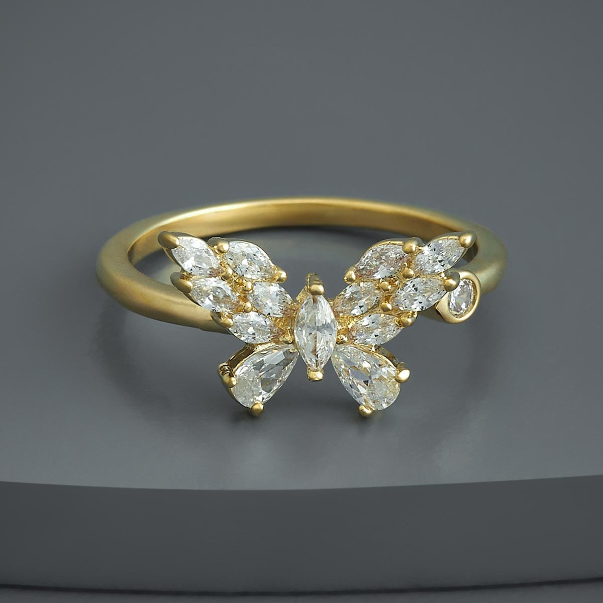 Trendy Zircon Finger Ring Trendy Finger Ring 186038