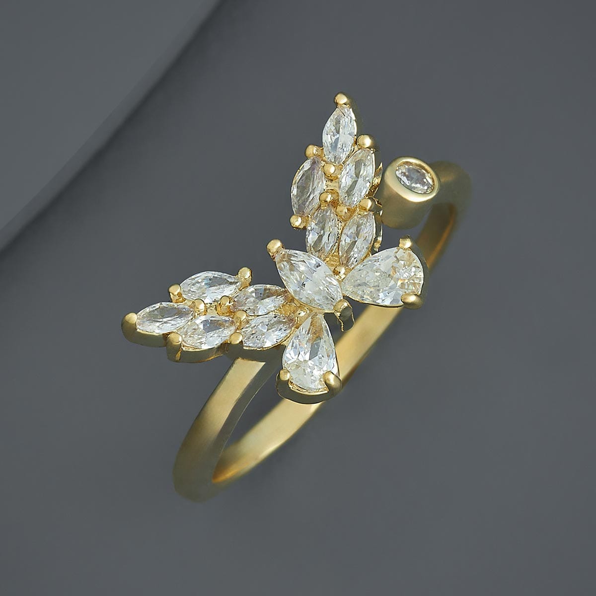 Trendy Zircon Finger Ring Trendy Finger Ring 186038
