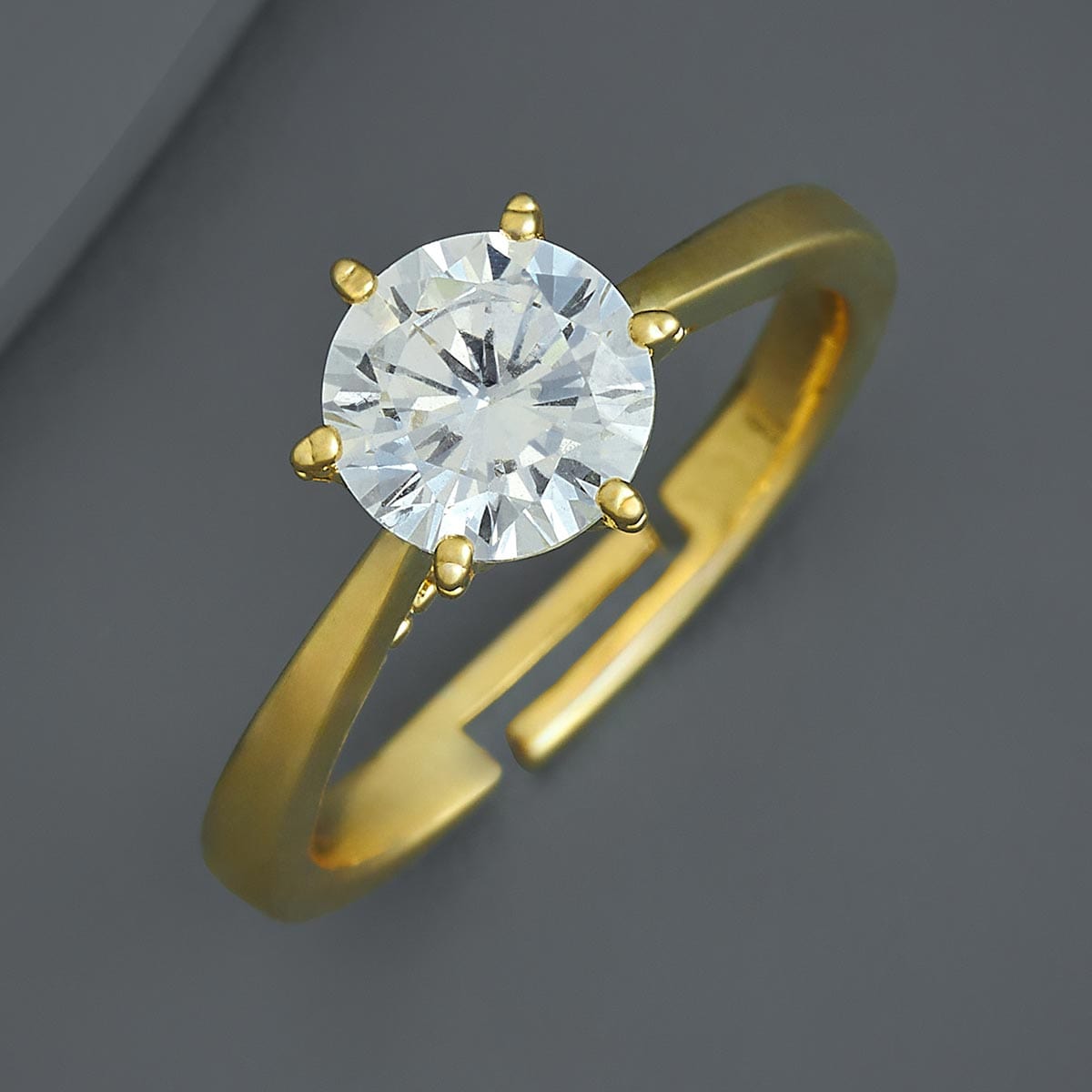 Trendy Zircon Finger Ring Trendy Finger Ring 186051