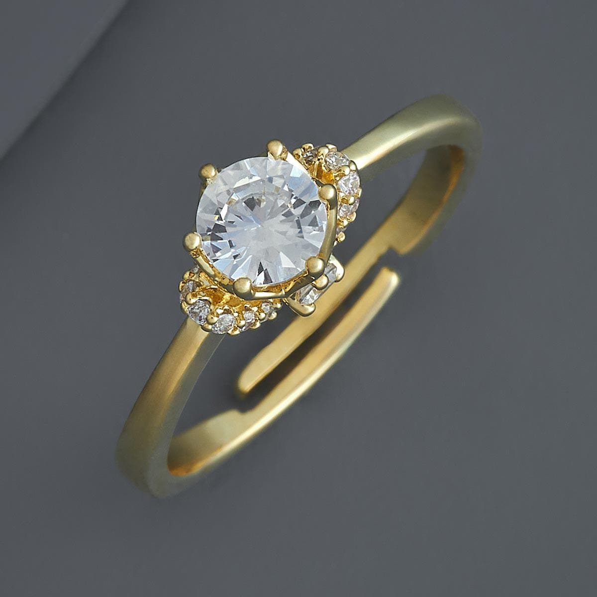 Trendy Zircon Finger Ring Trendy Finger Ring 186058