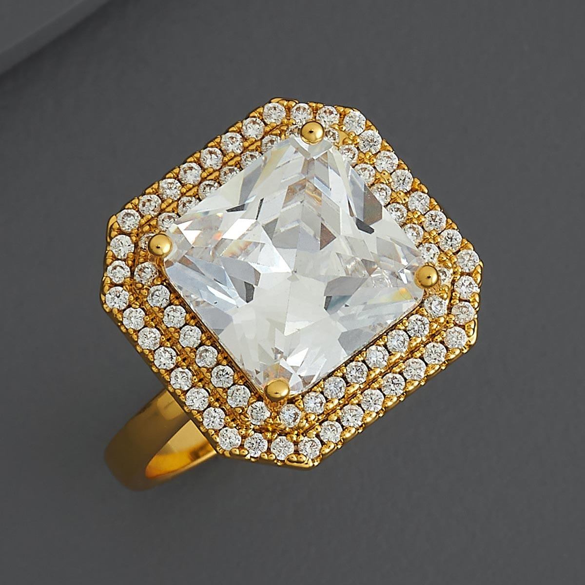 Trendy Zircon Finger Ring Trendy Finger Ring 186752