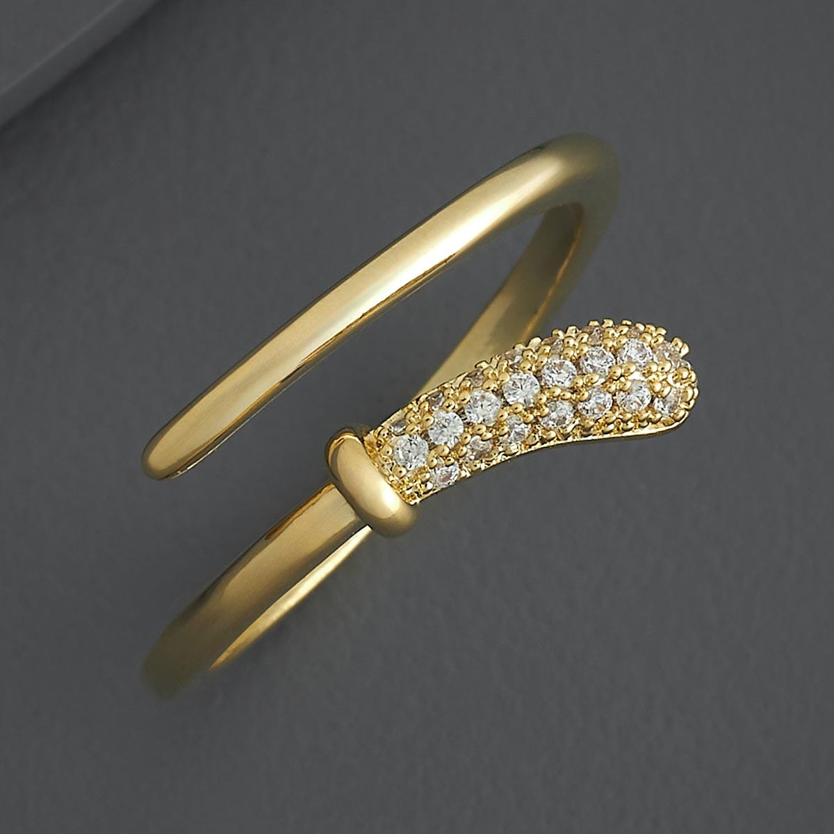 Trendy Zircon Finger Ring Trendy Finger Ring 186759