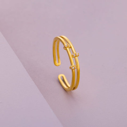 Trendy Zircon Finger Ring Trendy Finger Ring 186792