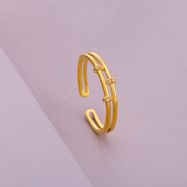 Trendy Zircon Finger Ring Trendy Finger Ring 186792