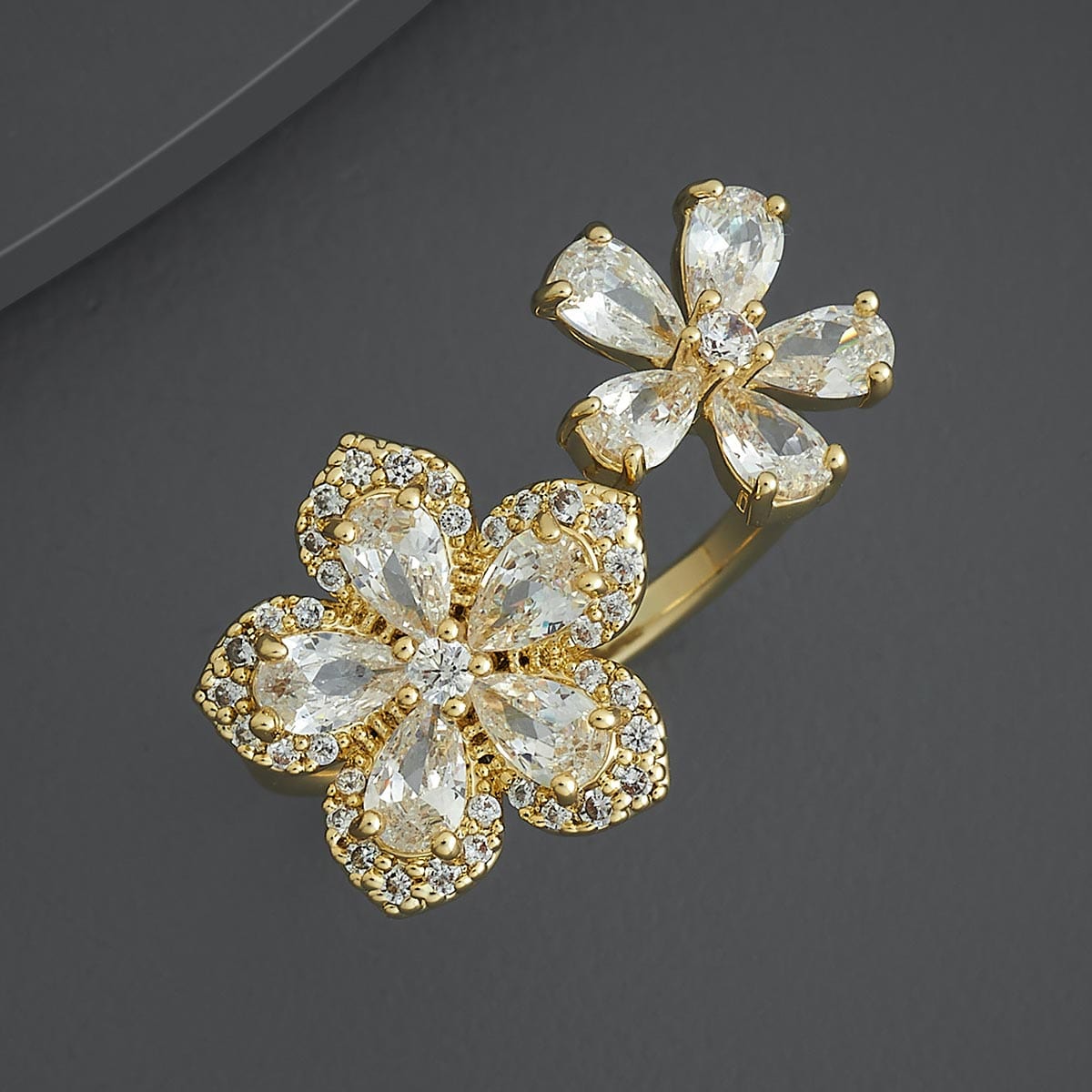 Trendy Zircon Finger Ring Trendy Finger Ring 186801