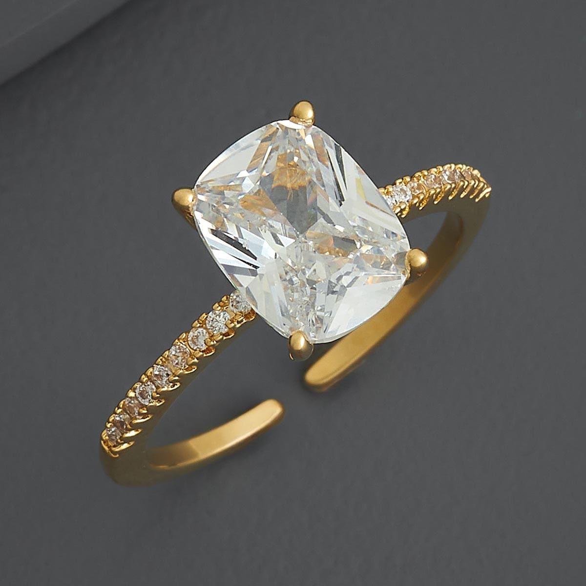 Trendy Zircon Finger Ring Trendy Finger Ring 186811