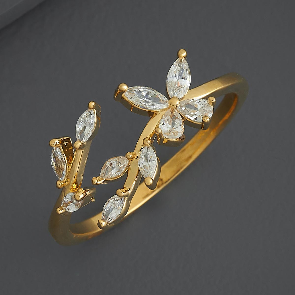 Trendy Zircon Finger Ring Trendy Finger Ring 186813