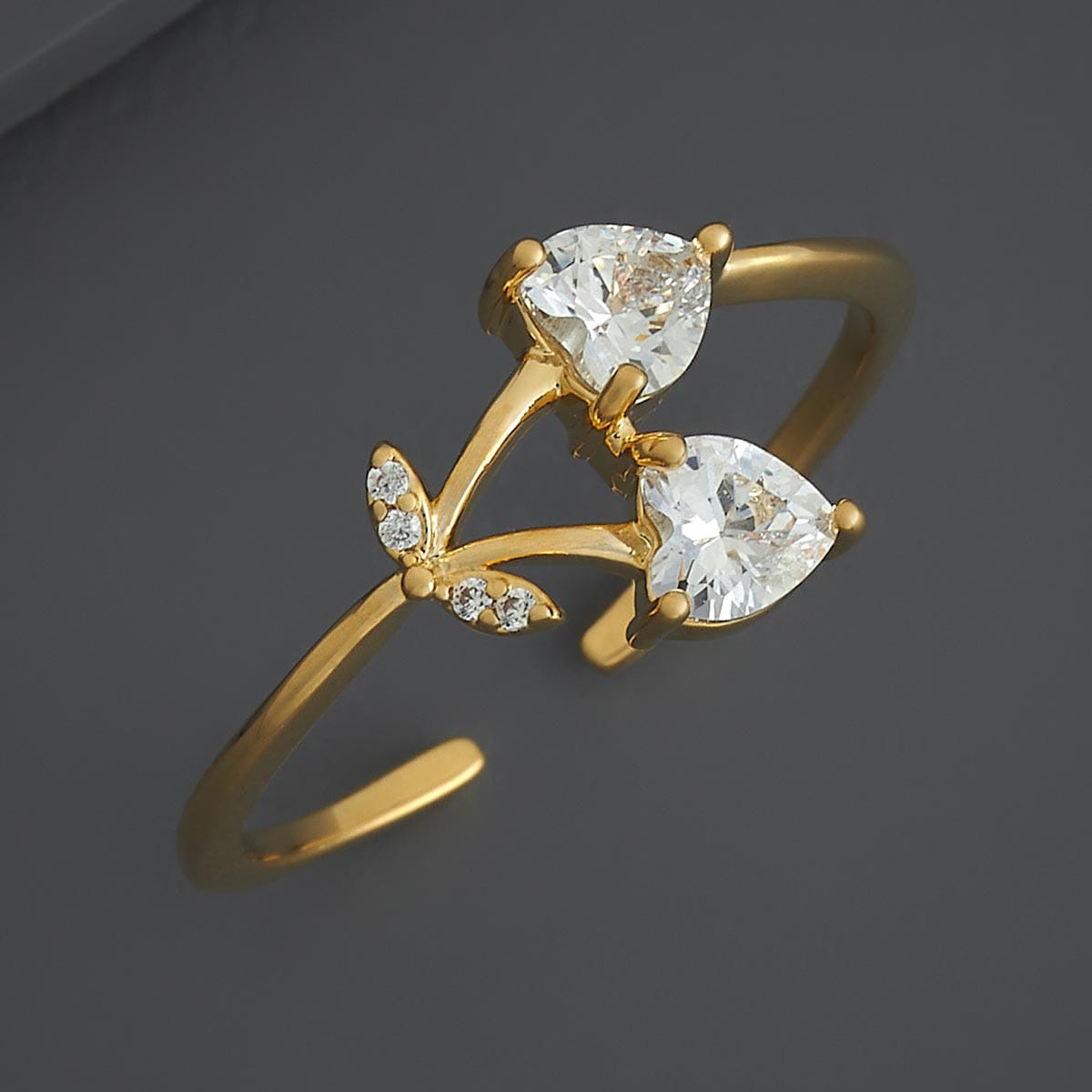 Trendy Zircon Finger Ring Trendy Finger Ring 186815