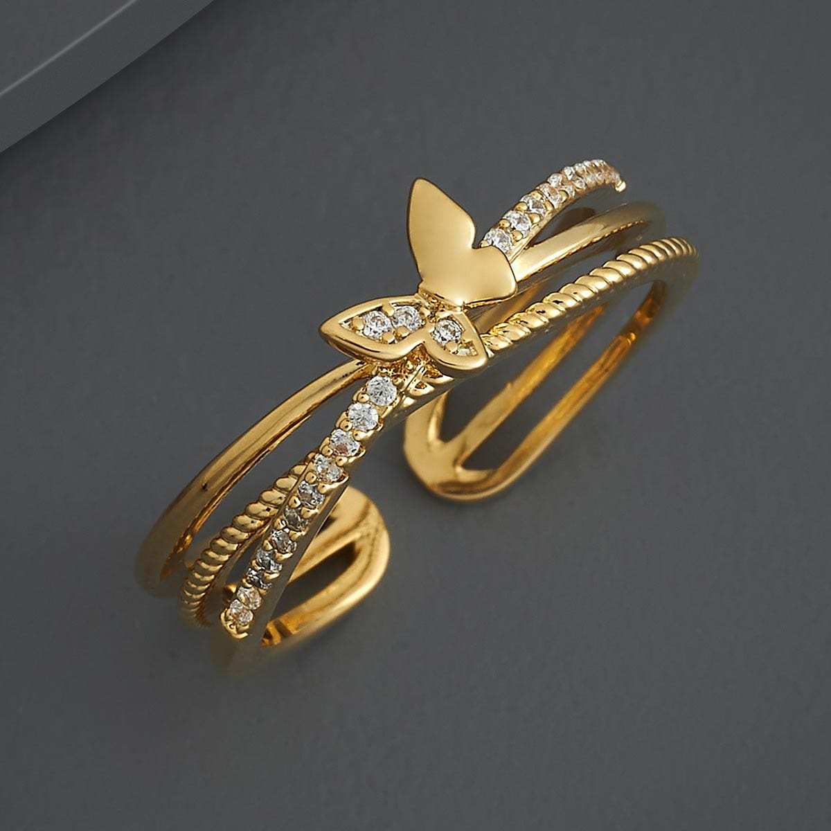 Trendy Zircon Finger Ring Trendy Finger Ring 186818