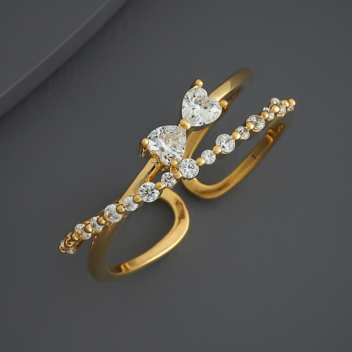 Trendy Zircon Finger Ring Trendy Finger Ring 186820