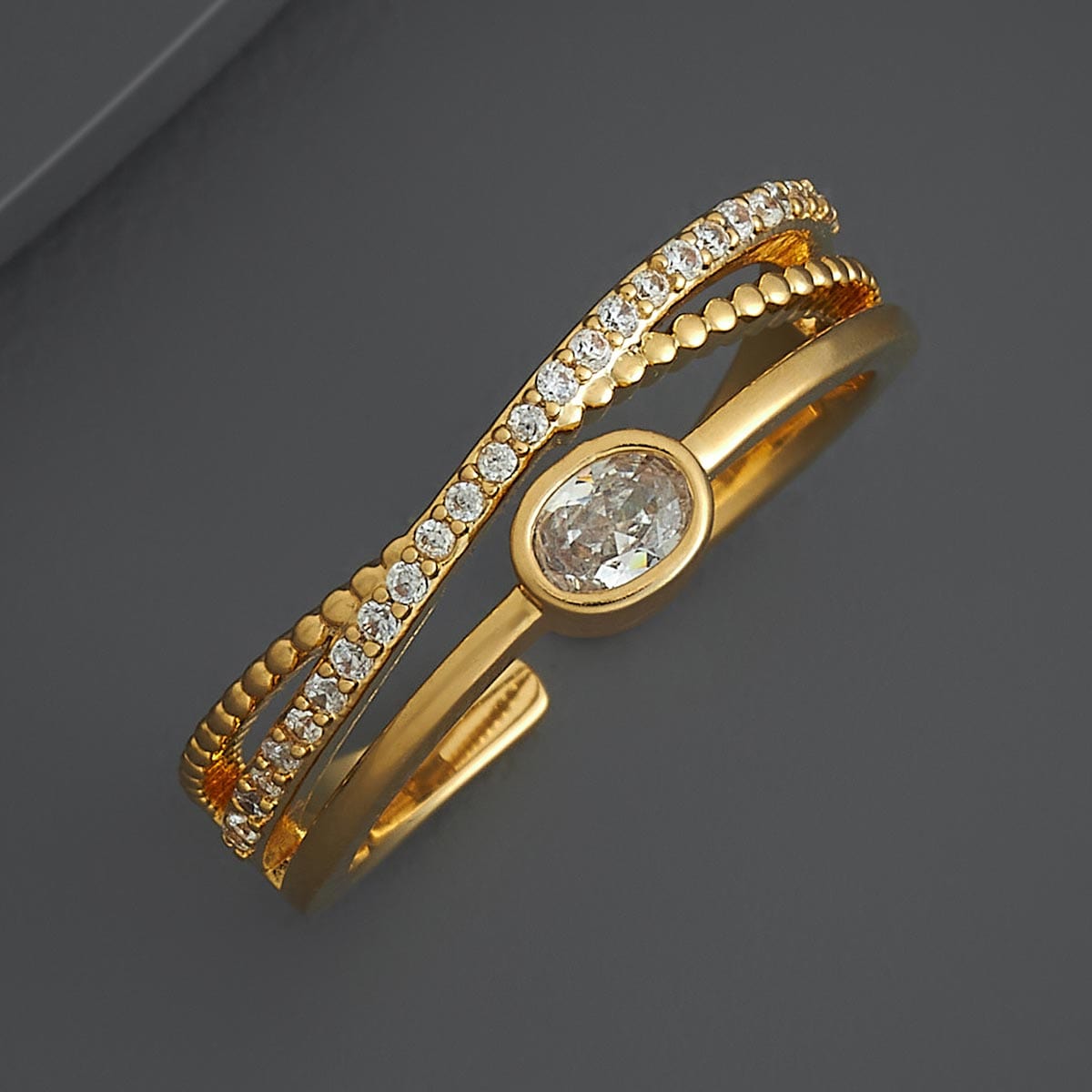 Trendy Zircon Finger Ring Trendy Finger Ring 186823