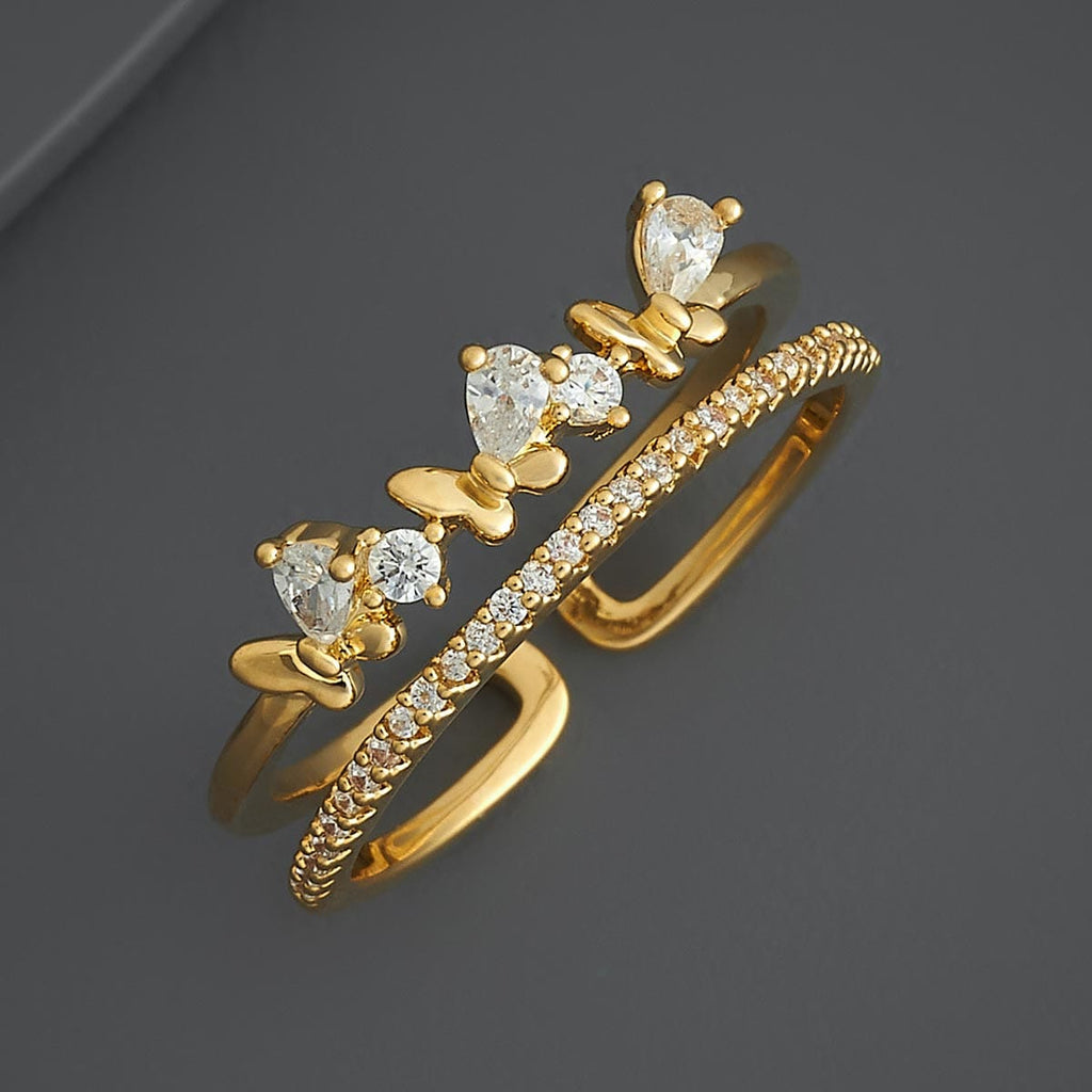 Trendy Zircon Finger Ring Trendy Finger Ring 186824
