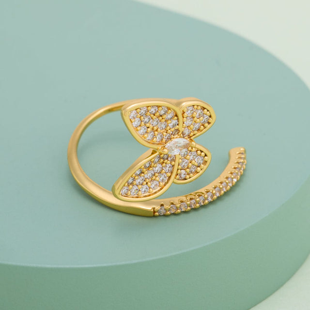 Trendy Zircon Finger Ring Trendy Finger Ring 186894
