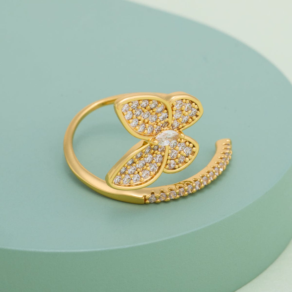 Trendy Zircon Finger Ring Trendy Finger Ring 186894
