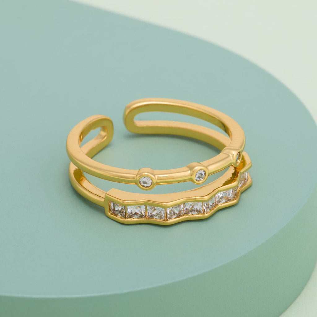 Trendy Zircon Finger Ring Trendy Finger Ring 186898