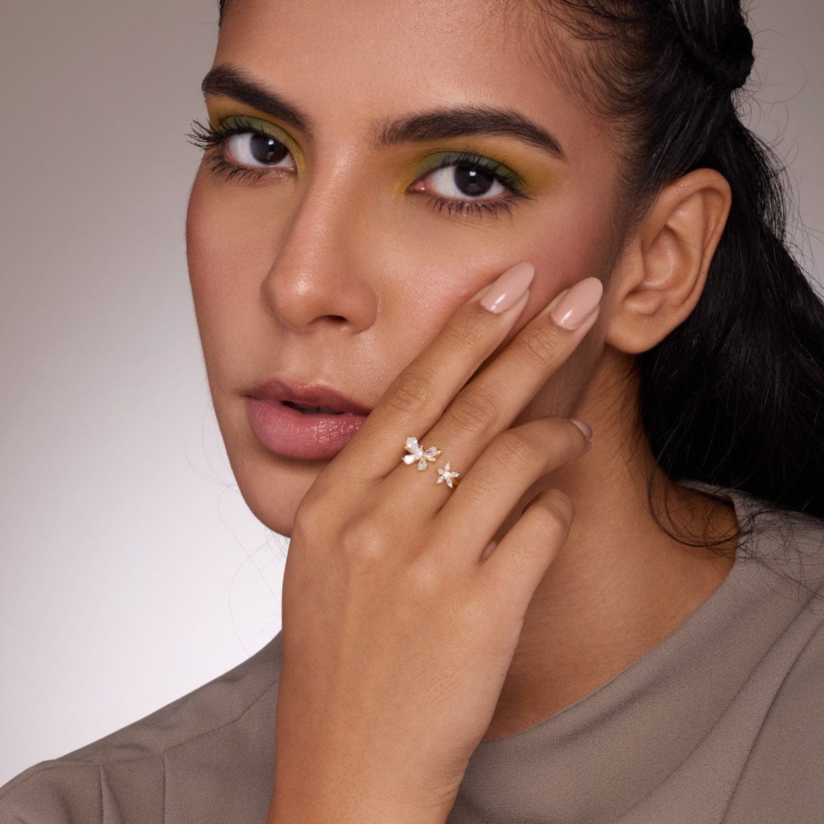 Trendy Zircon Finger Ring Trendy Finger Ring 189801