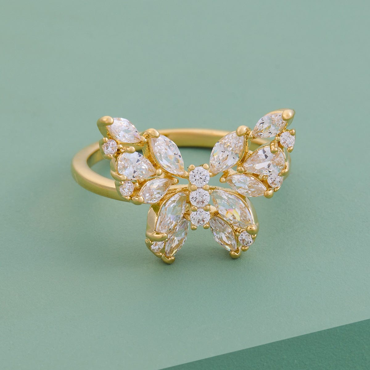 Trendy Zircon Finger Ring Trendy Finger Ring 189806