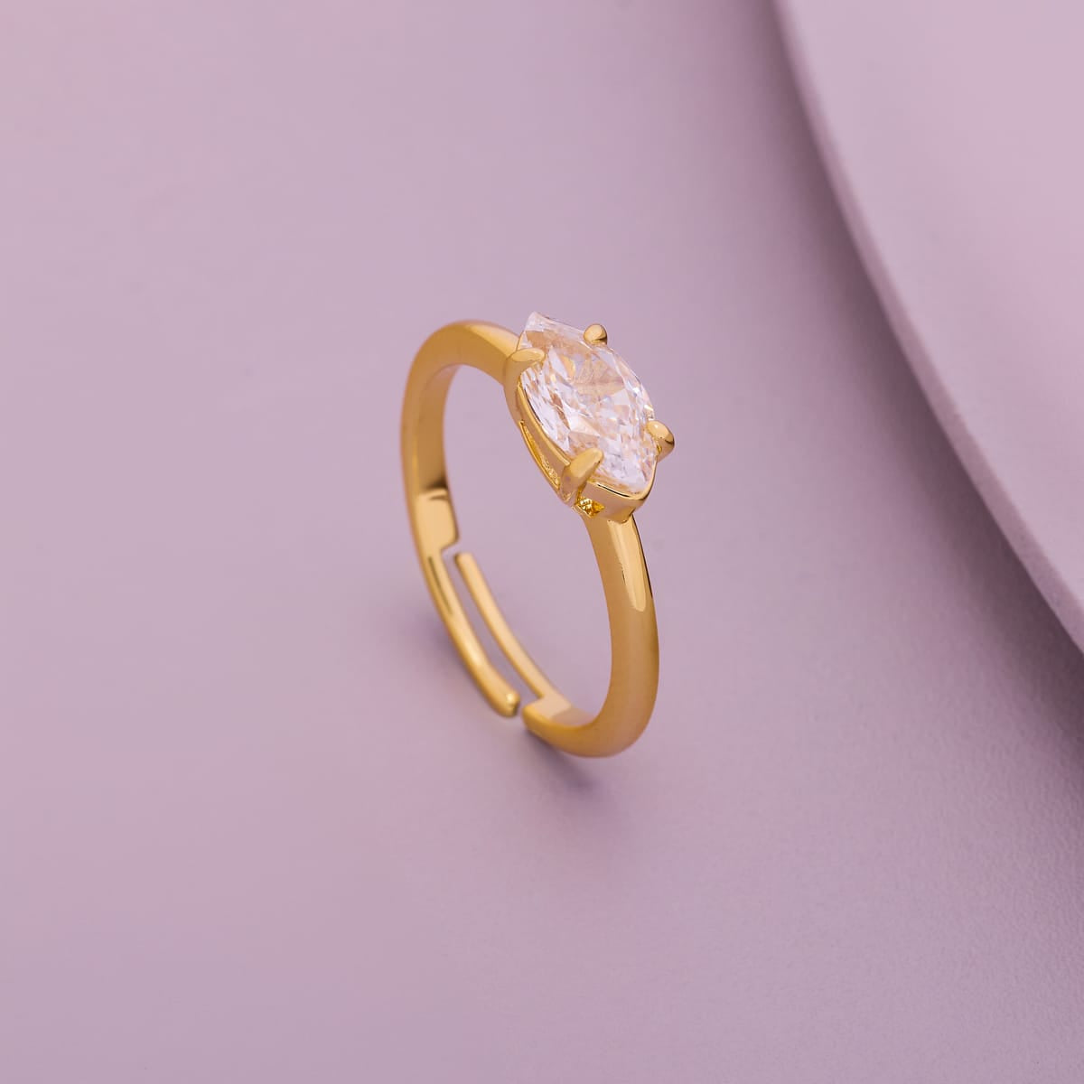 Trendy Zircon Finger Ring Trendy Finger Ring 190044