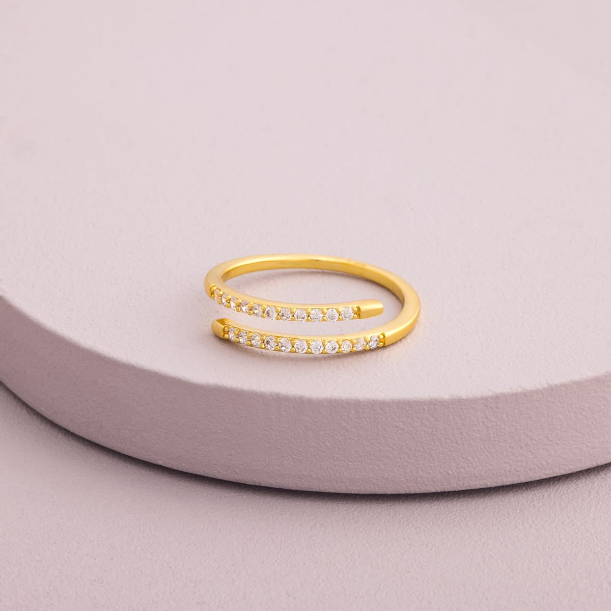 Trendy Zircon Finger Ring Trendy Finger Ring 190046