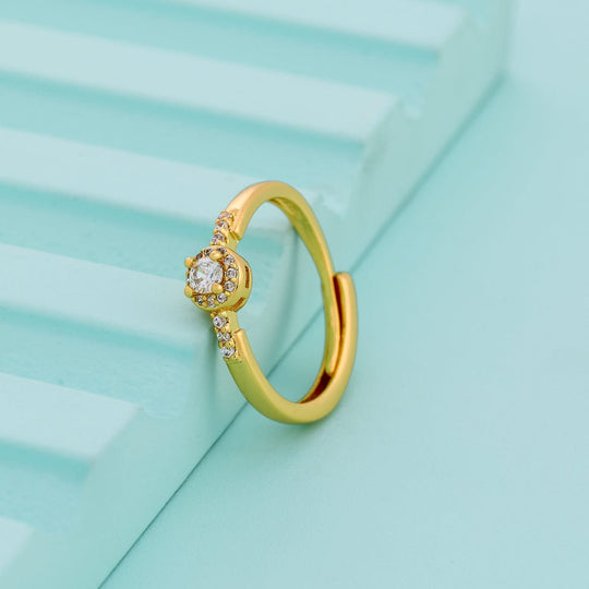 Trendy Zircon Finger Ring Trendy Finger Ring 192419