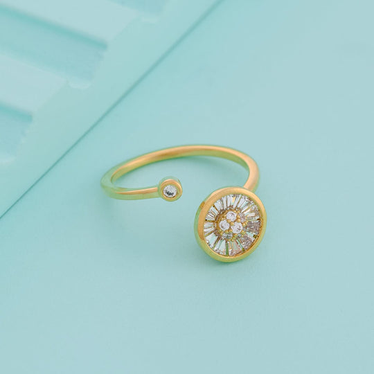 Trendy Zircon Finger Ring Trendy Finger Ring 192459