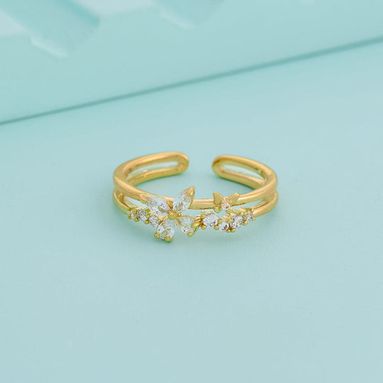 Trendy Zircon Finger Ring Trendy Finger Ring 192463