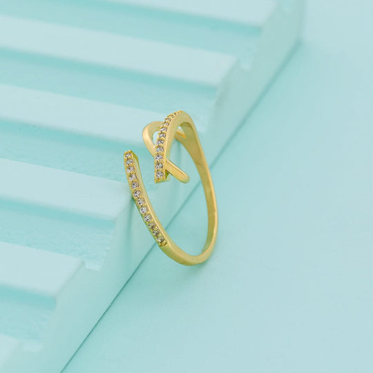 Trendy Zircon Finger Ring Trendy Finger Ring 192464