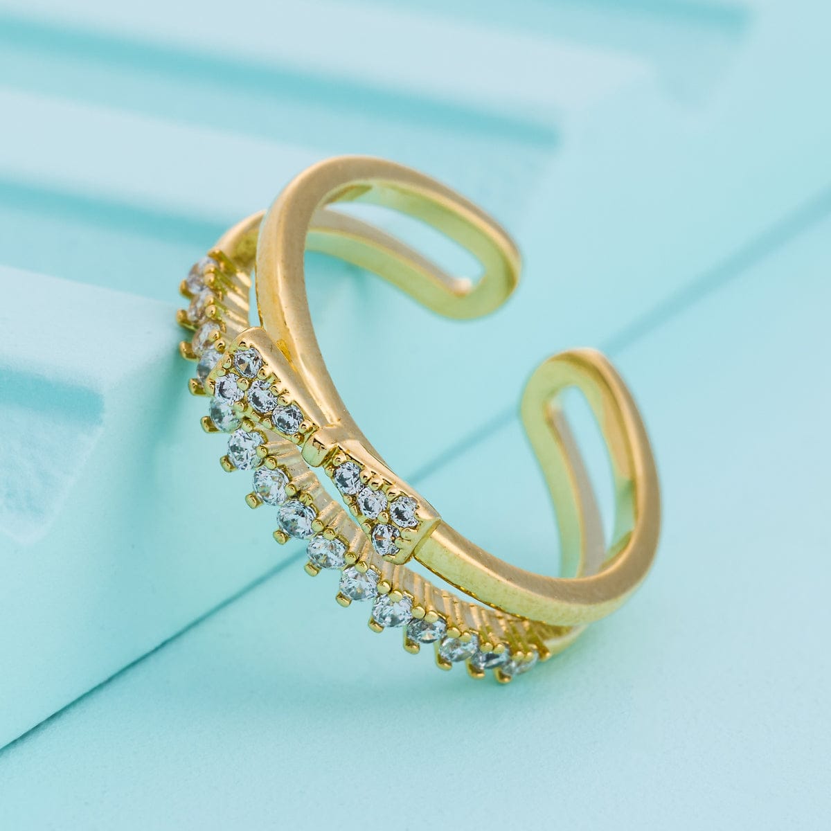 Trendy Zircon Finger Ring Trendy Finger Ring 192468