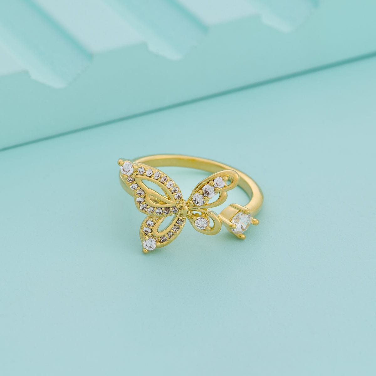 Trendy Zircon Finger Ring Trendy Finger Ring 192469