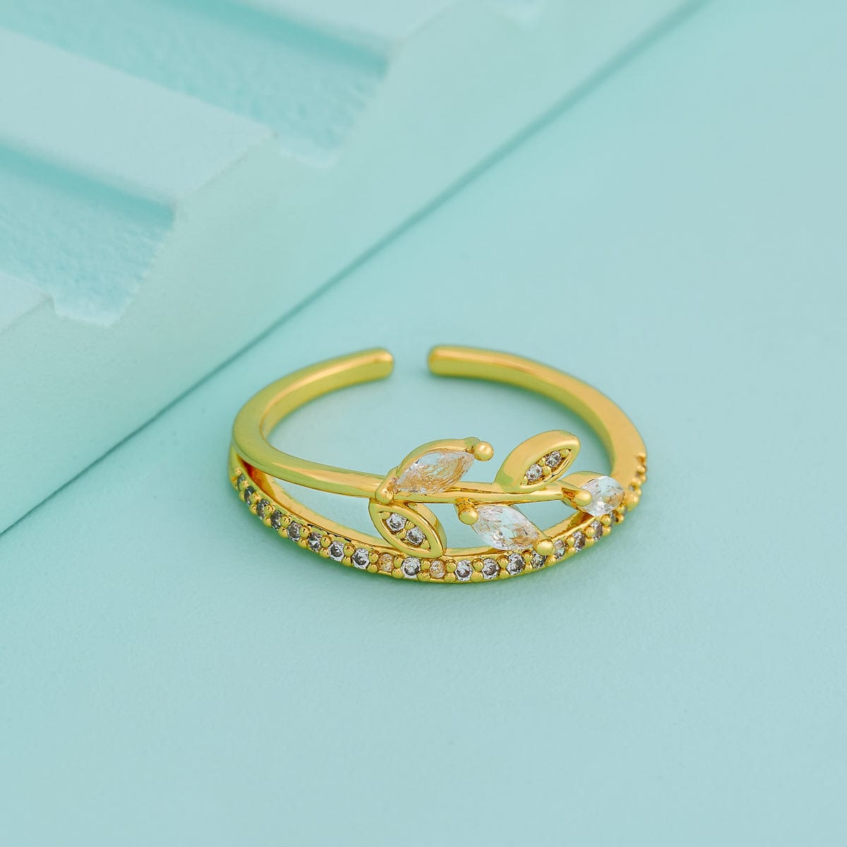 Trendy Zircon Finger Ring Trendy Finger Ring 192484