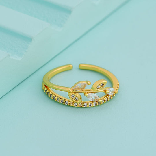 Trendy Zircon Finger Ring Trendy Finger Ring 192484