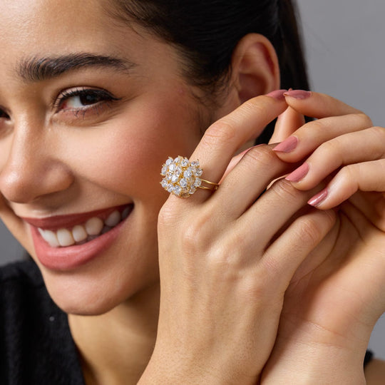 Trendy Zircon Finger Ring Trendy Finger Ring 192523