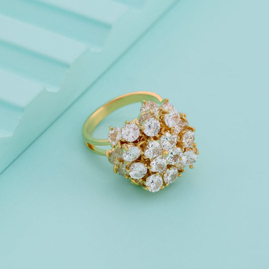 Trendy Zircon Finger Ring Trendy Finger Ring 192523