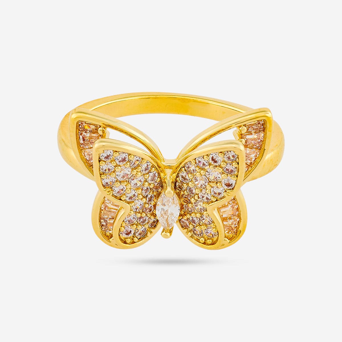 Trendy Zircon Finger Ring Trendy Finger Ring 192525