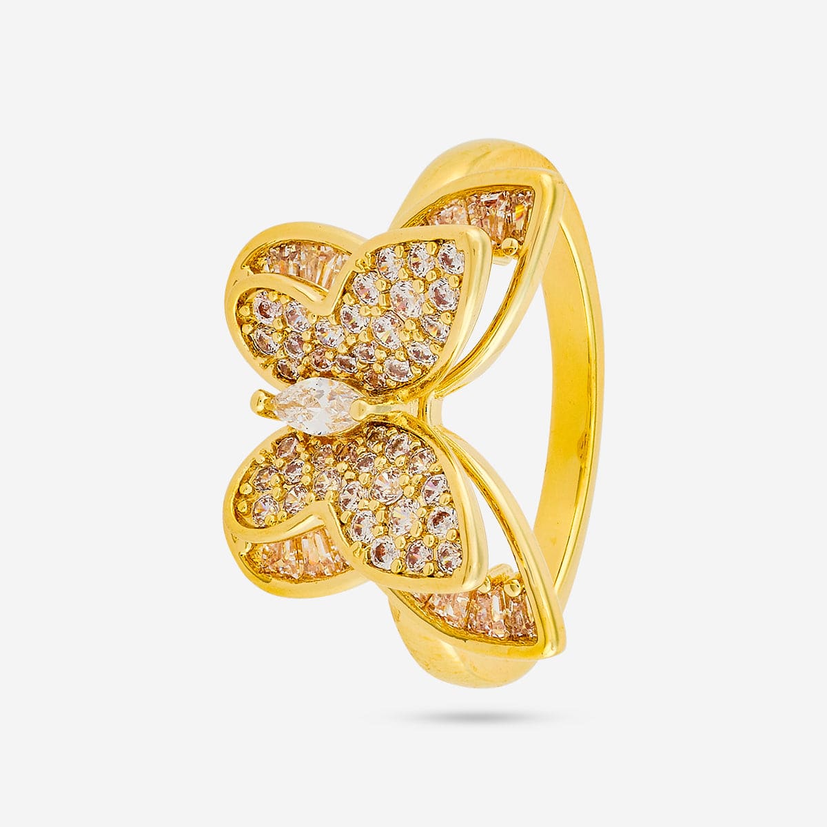 Trendy Zircon Finger Ring Trendy Finger Ring 192525
