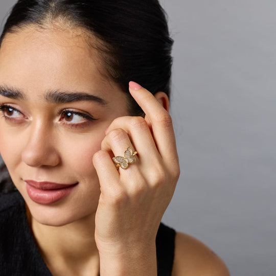 Trendy Zircon Finger Ring Trendy Finger Ring 192525