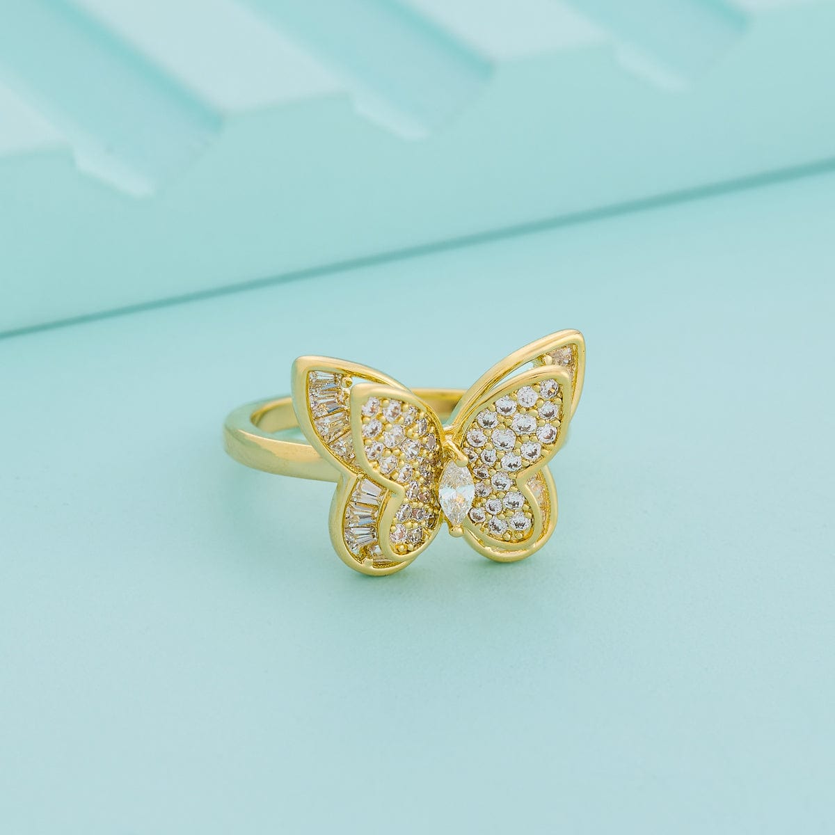 Trendy Zircon Finger Ring Trendy Finger Ring 192525