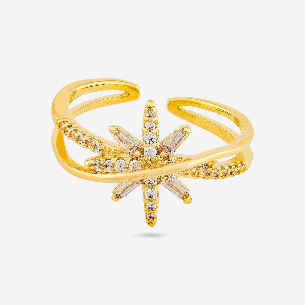 Trendy Zircon Finger Ring Trendy Finger Ring 192531