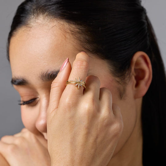 Trendy Zircon Finger Ring Trendy Finger Ring 192531