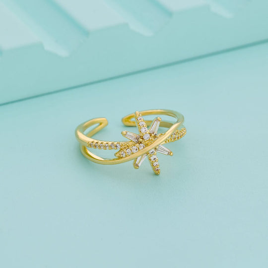 Trendy Zircon Finger Ring Trendy Finger Ring 192531