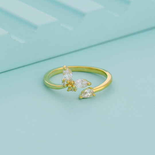 Trendy Zircon Finger Ring Trendy Finger Ring 192540