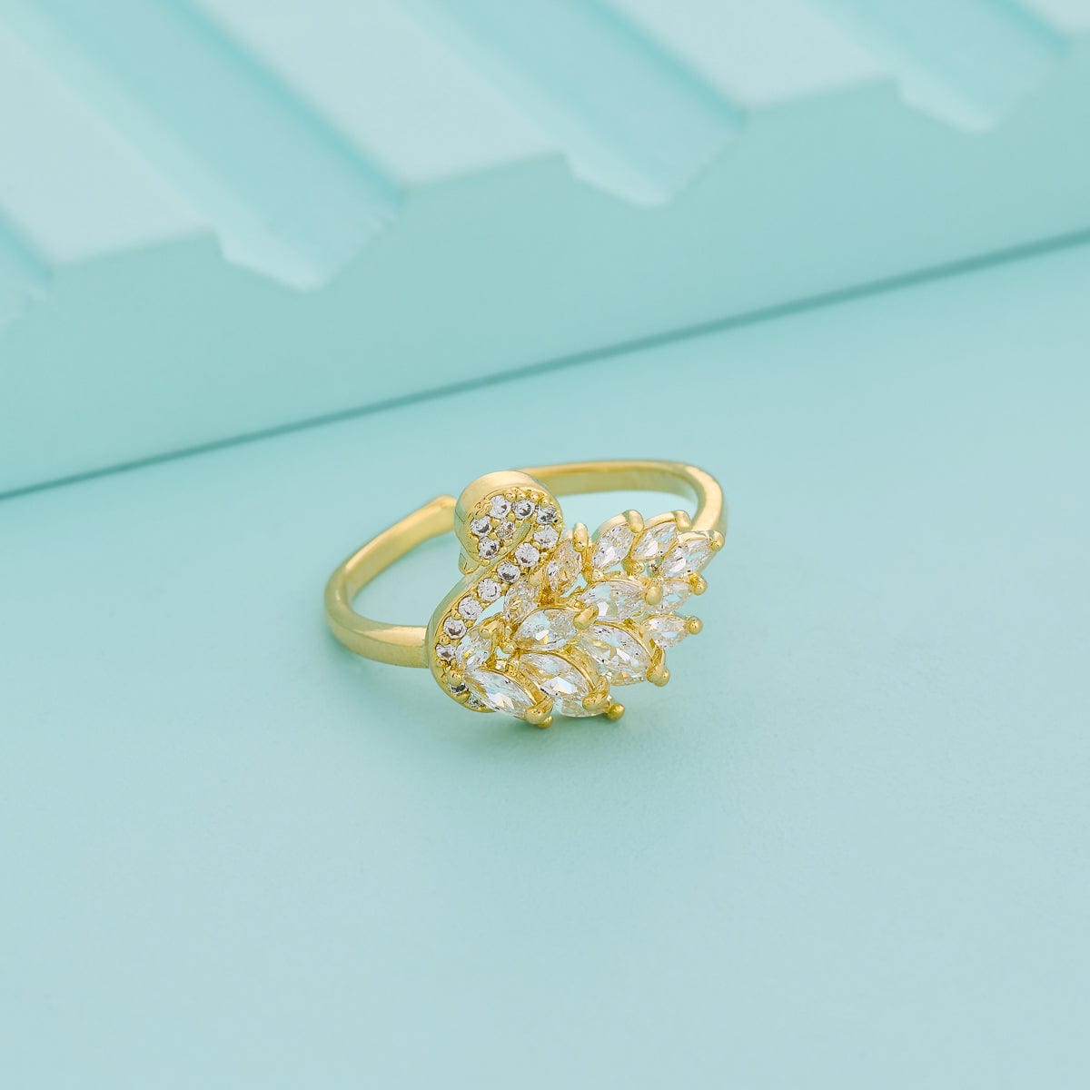 Trendy Zircon Finger Ring Trendy Finger Ring 192542