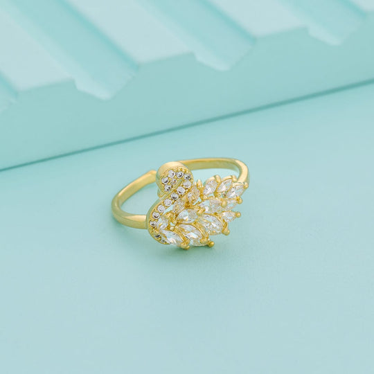 Trendy Zircon Finger Ring Trendy Finger Ring 192542