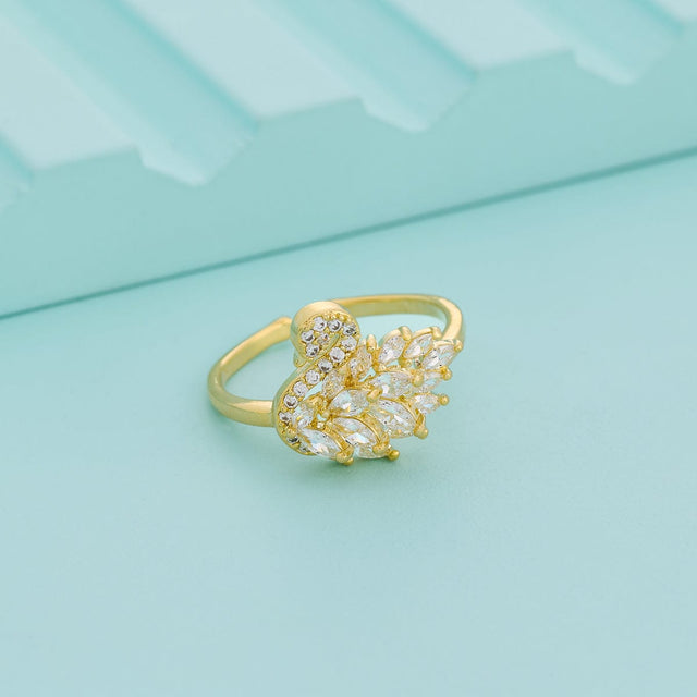 Trendy Zircon Finger Ring Trendy Finger Ring 192542