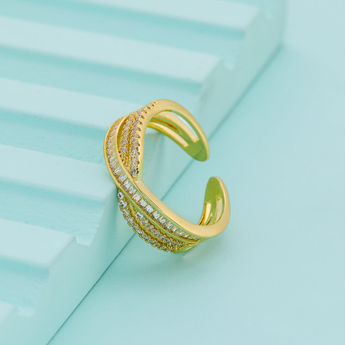 Trendy Zircon Finger Ring Trendy Finger Ring 192553
