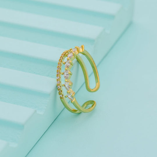 Trendy Zircon Finger Ring Trendy Finger Ring 192557