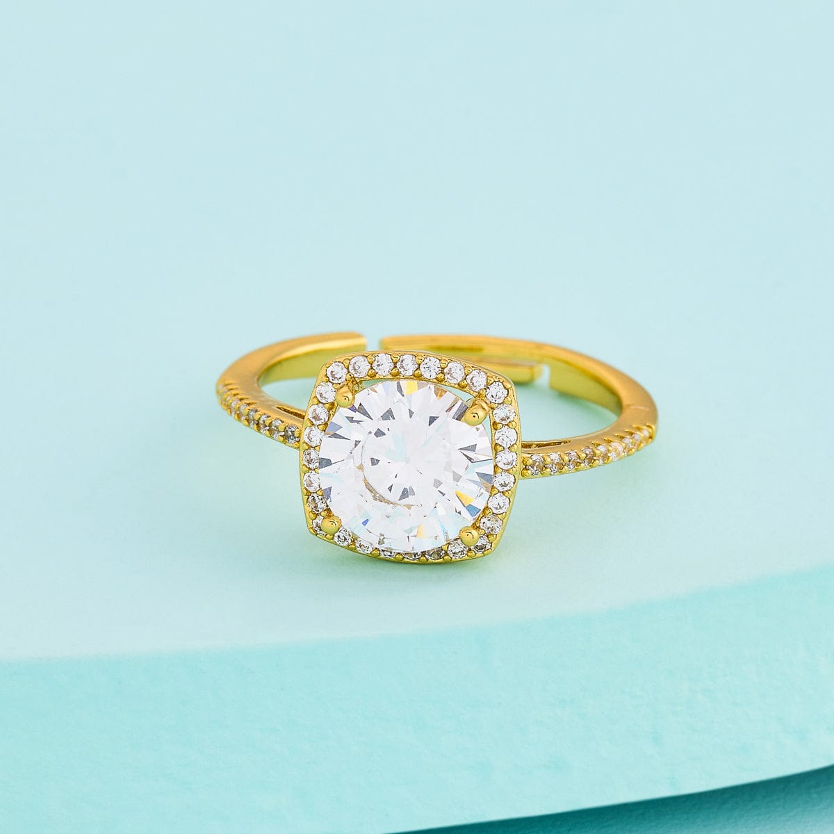 Trendy Zircon Finger Ring Trendy Finger Ring 195325