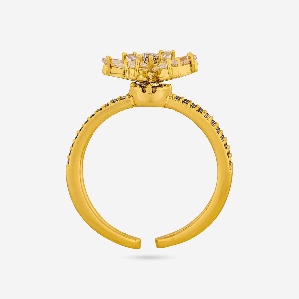 Trendy Zircon Finger Ring Trendy Finger Ring 195328