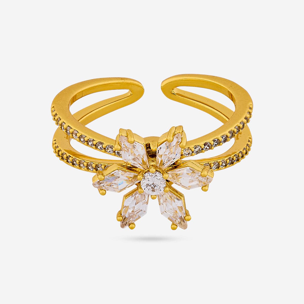 Trendy Zircon Finger Ring Trendy Finger Ring 195328