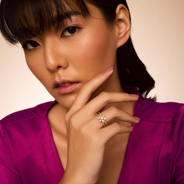 Trendy Zircon Finger Ring Trendy Finger Ring 195328